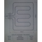 Grejač za šporet DELIGRAD 400W+600W