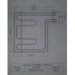 Grejač za šporet VENUS 2000W+1100W ŠIRI