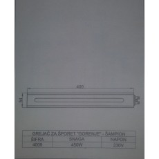 Grejač za šporet GORENJE-ŠAMPION  ELKER 450W